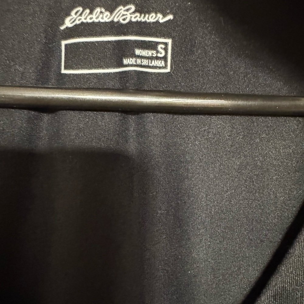 NWT Eddie Bauer Classic Black Midi Dress - Picture 5 of 6